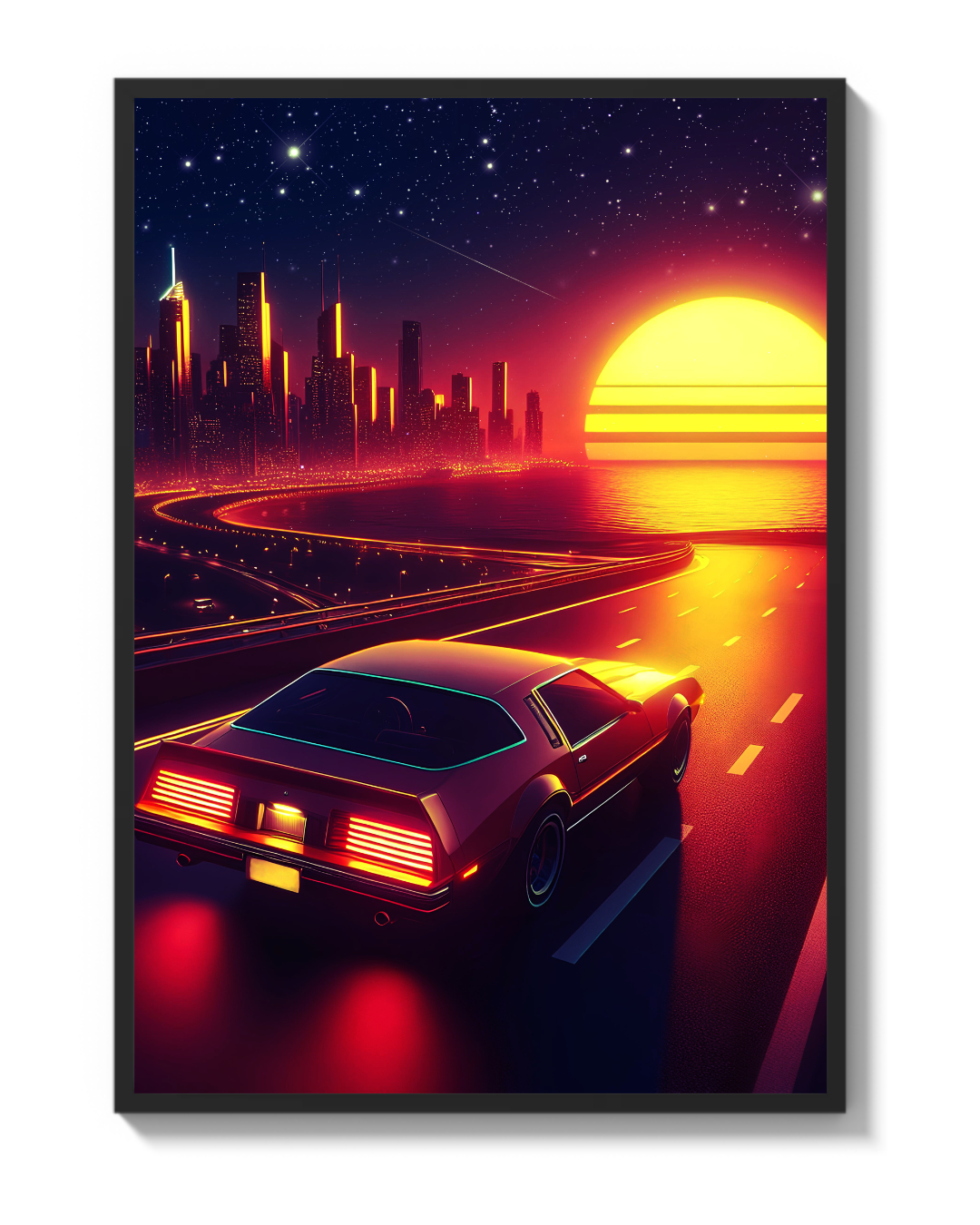 RETRO NIGHT SCAPE